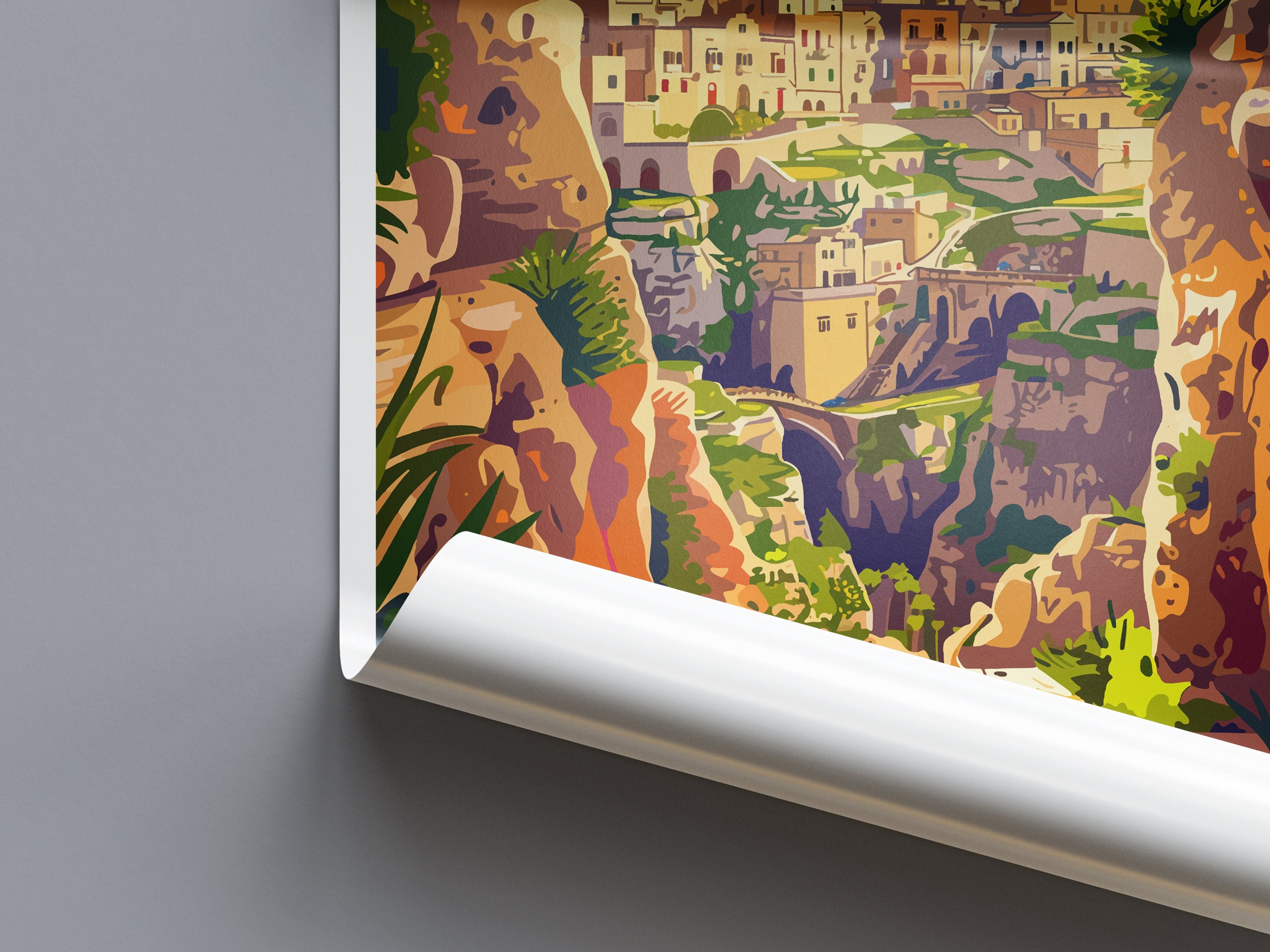 Matera Travel Print