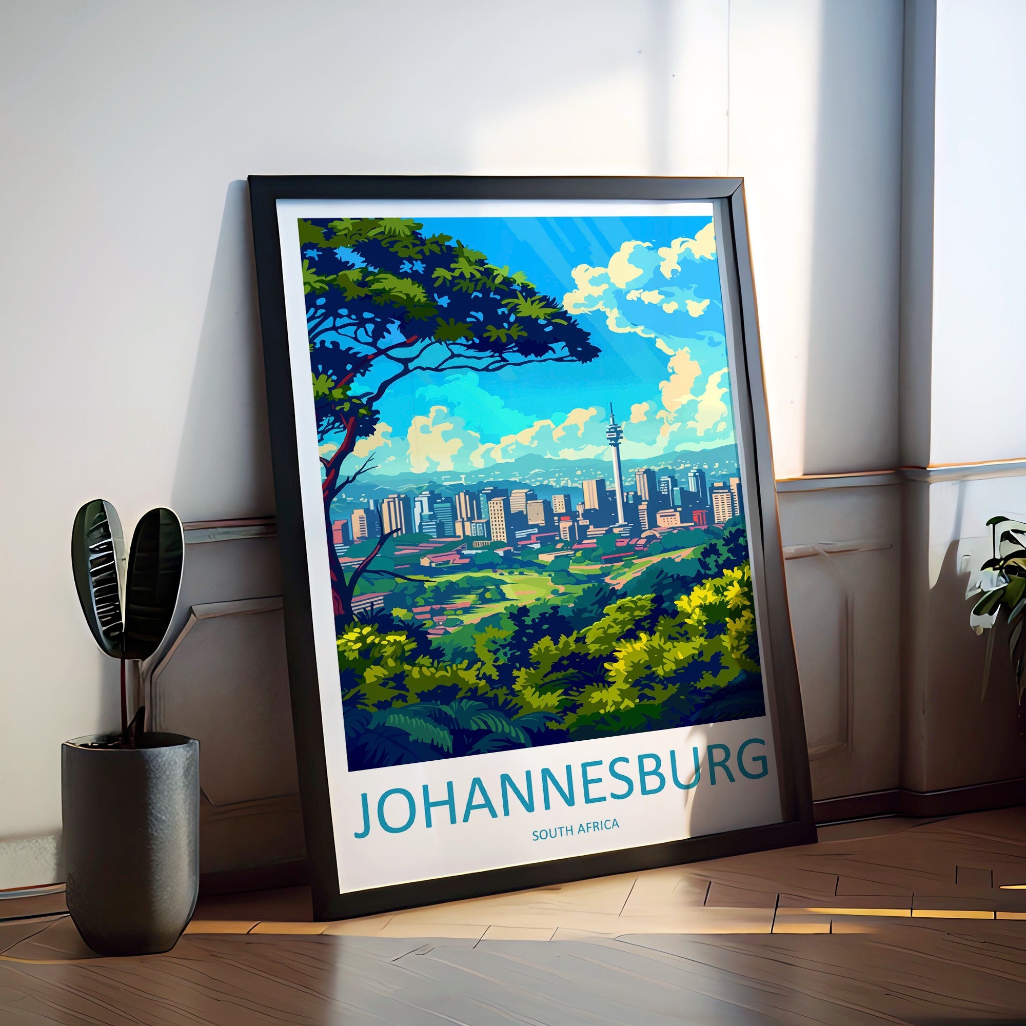 Johannesburg Travel Print