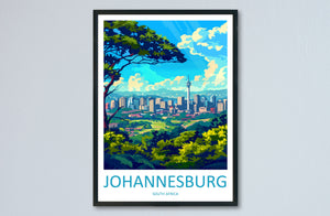 Johannesburg Travel Print