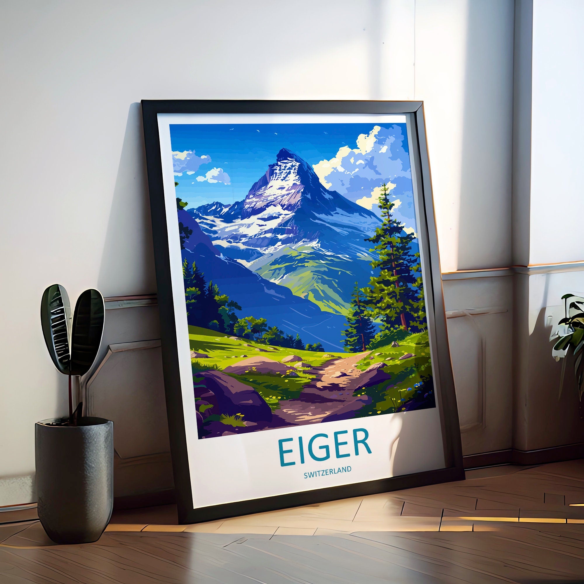 Eiger Travel Print