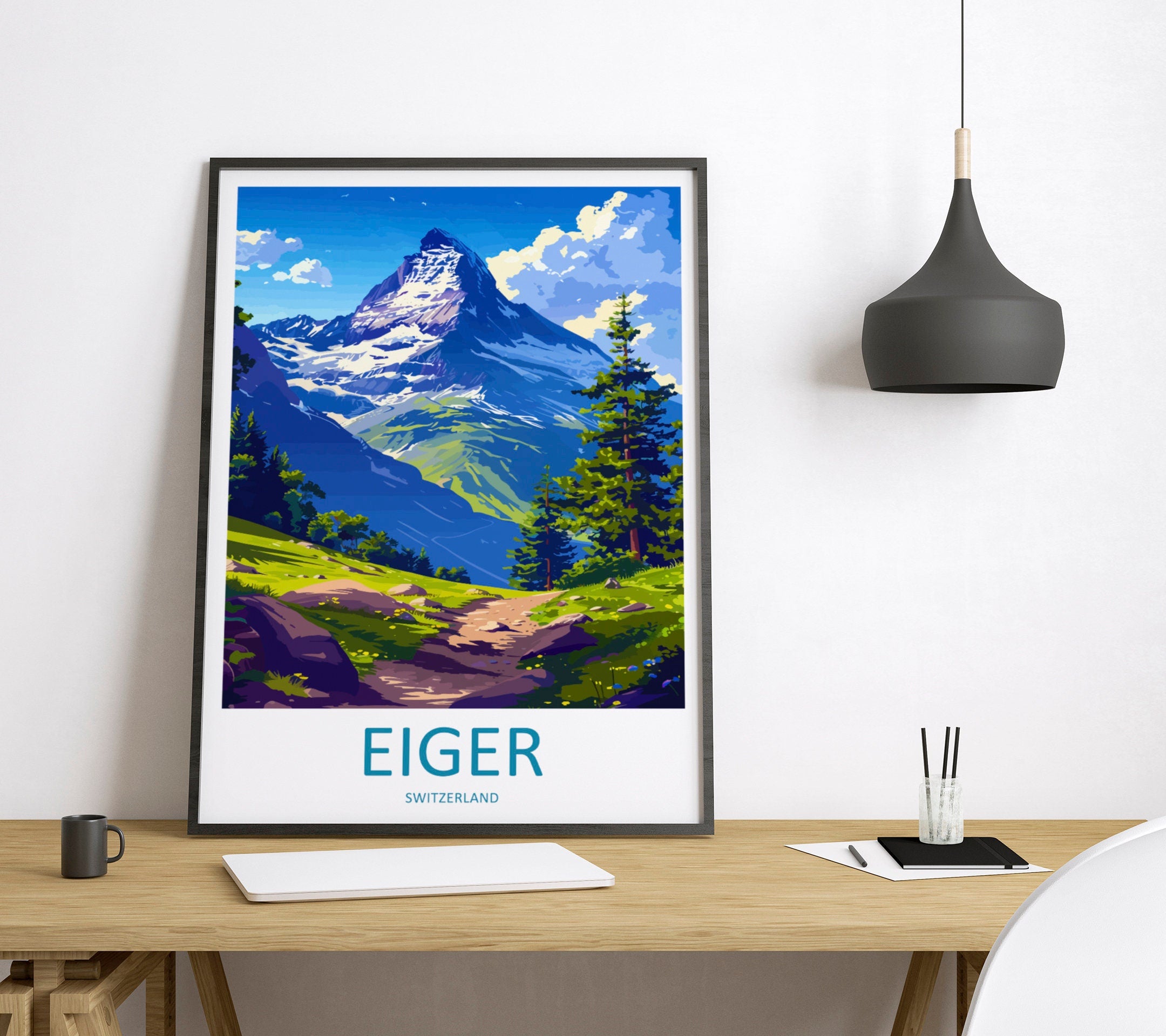 Eiger Travel Print