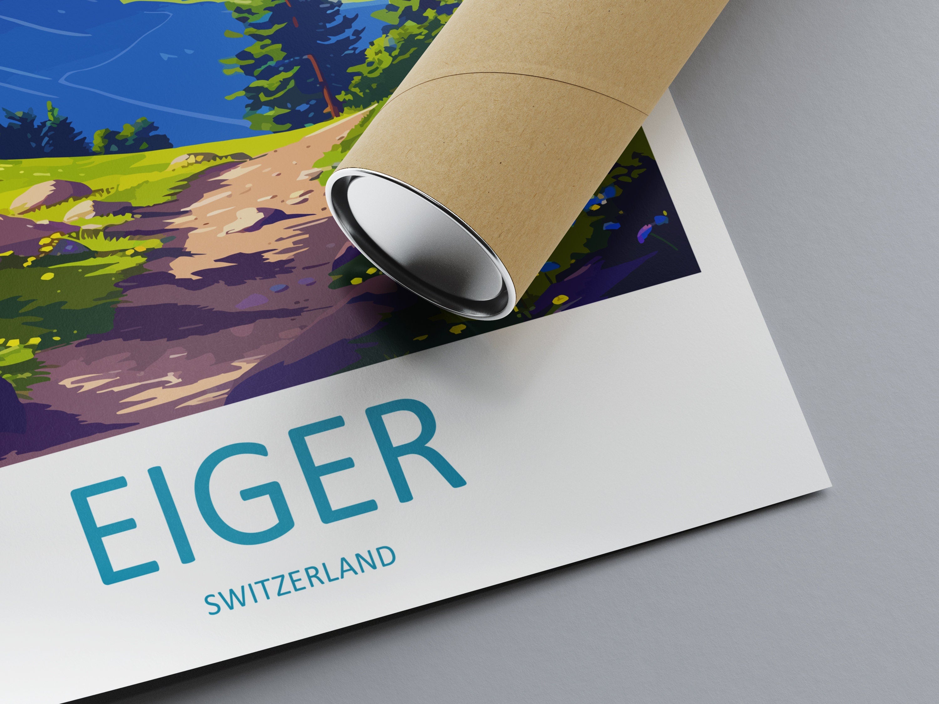 Eiger Travel Print