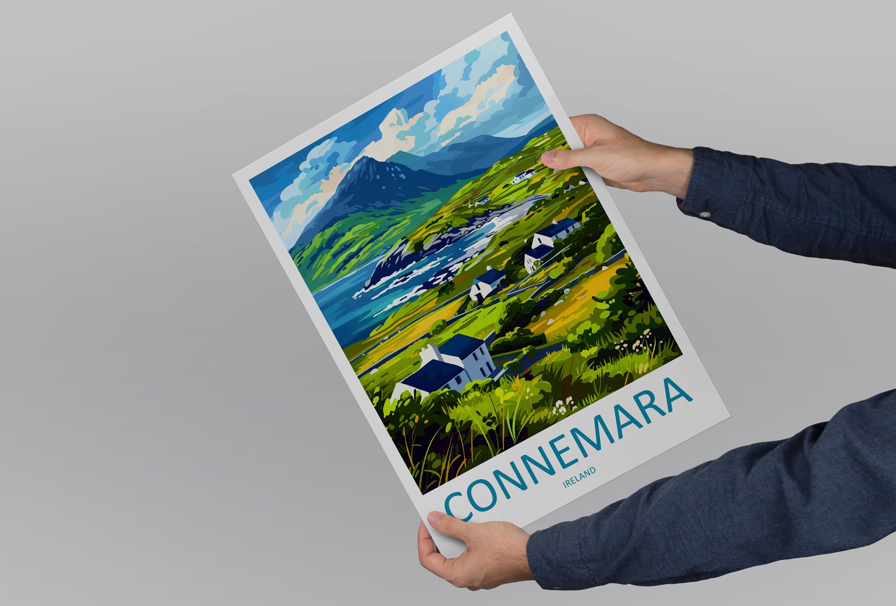 Connemara Travel Print