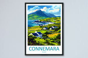 Connemara Travel Print