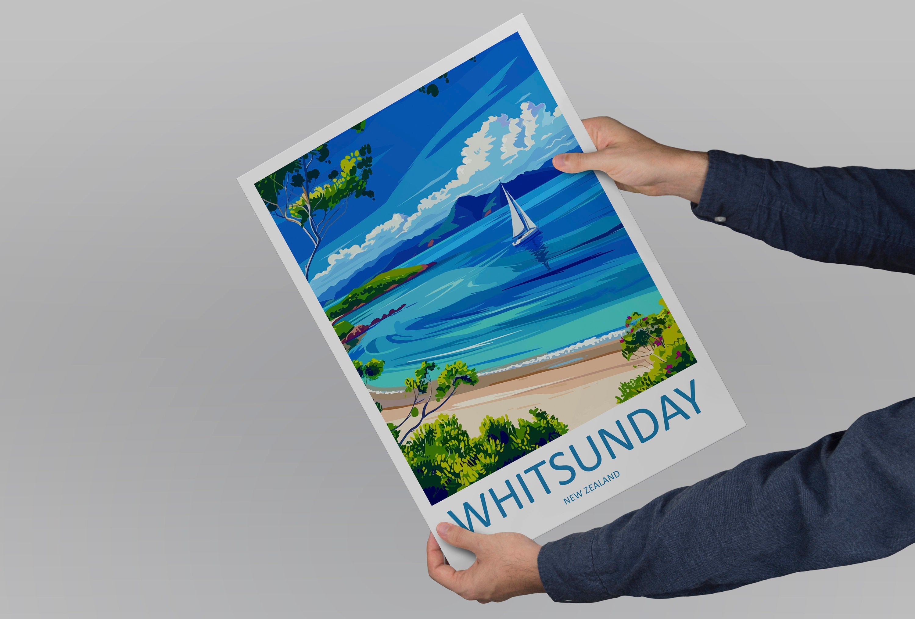 Whitsunday Travel Print