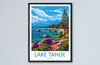 Lake Tahoe Travel Print