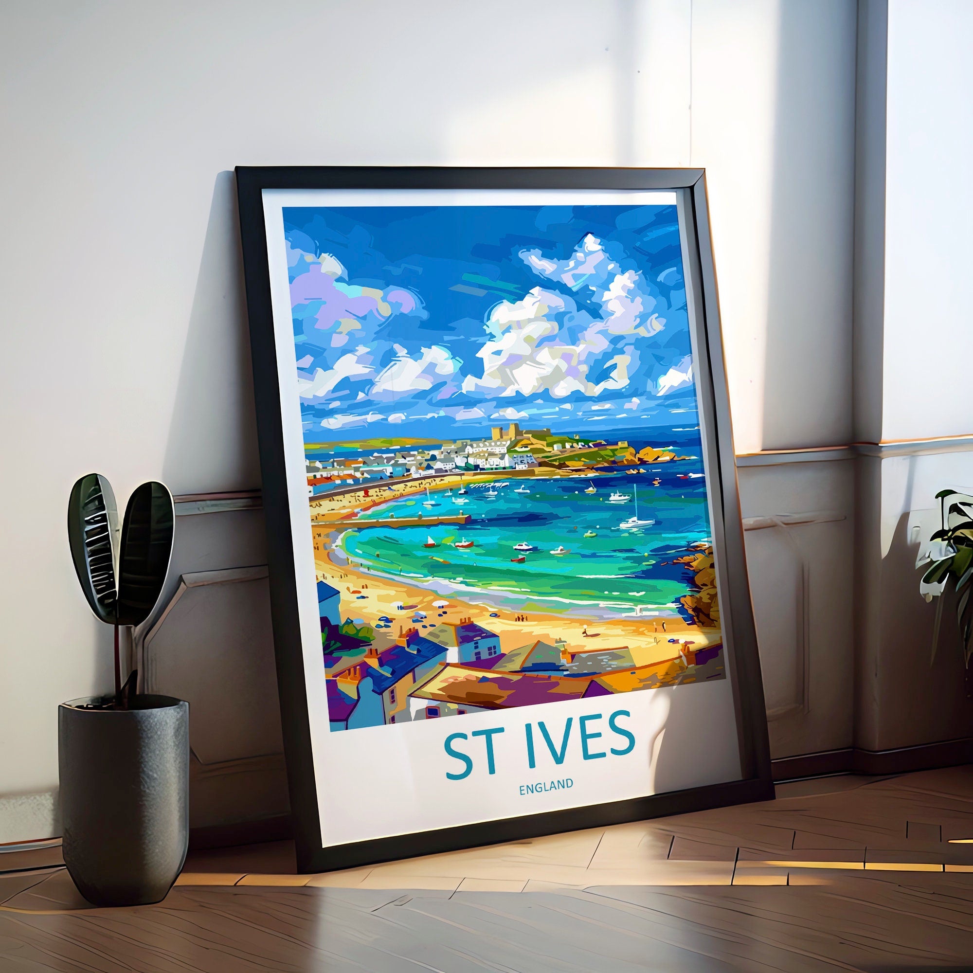 St Ives Travel Print