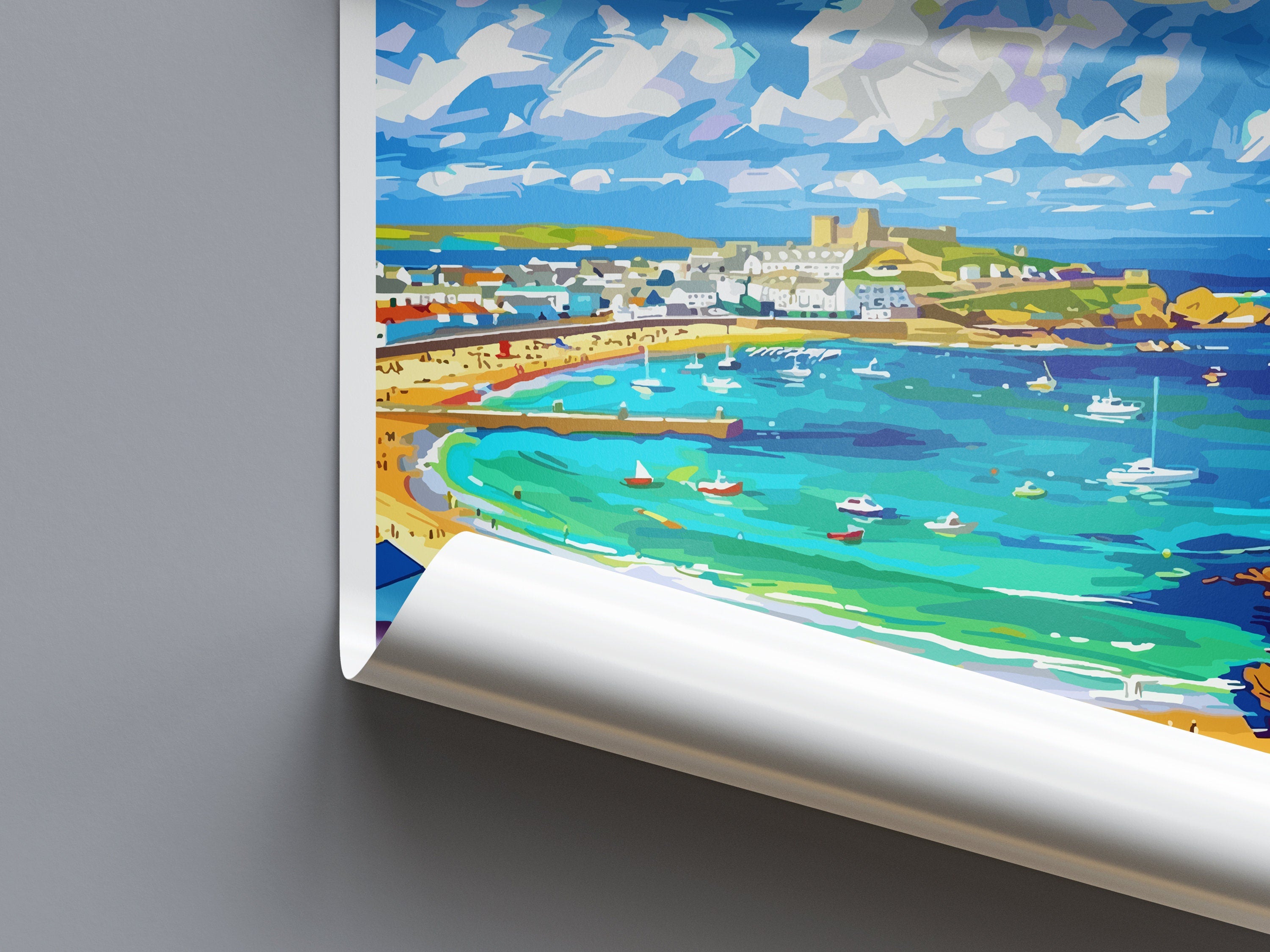 St Ives Travel Print