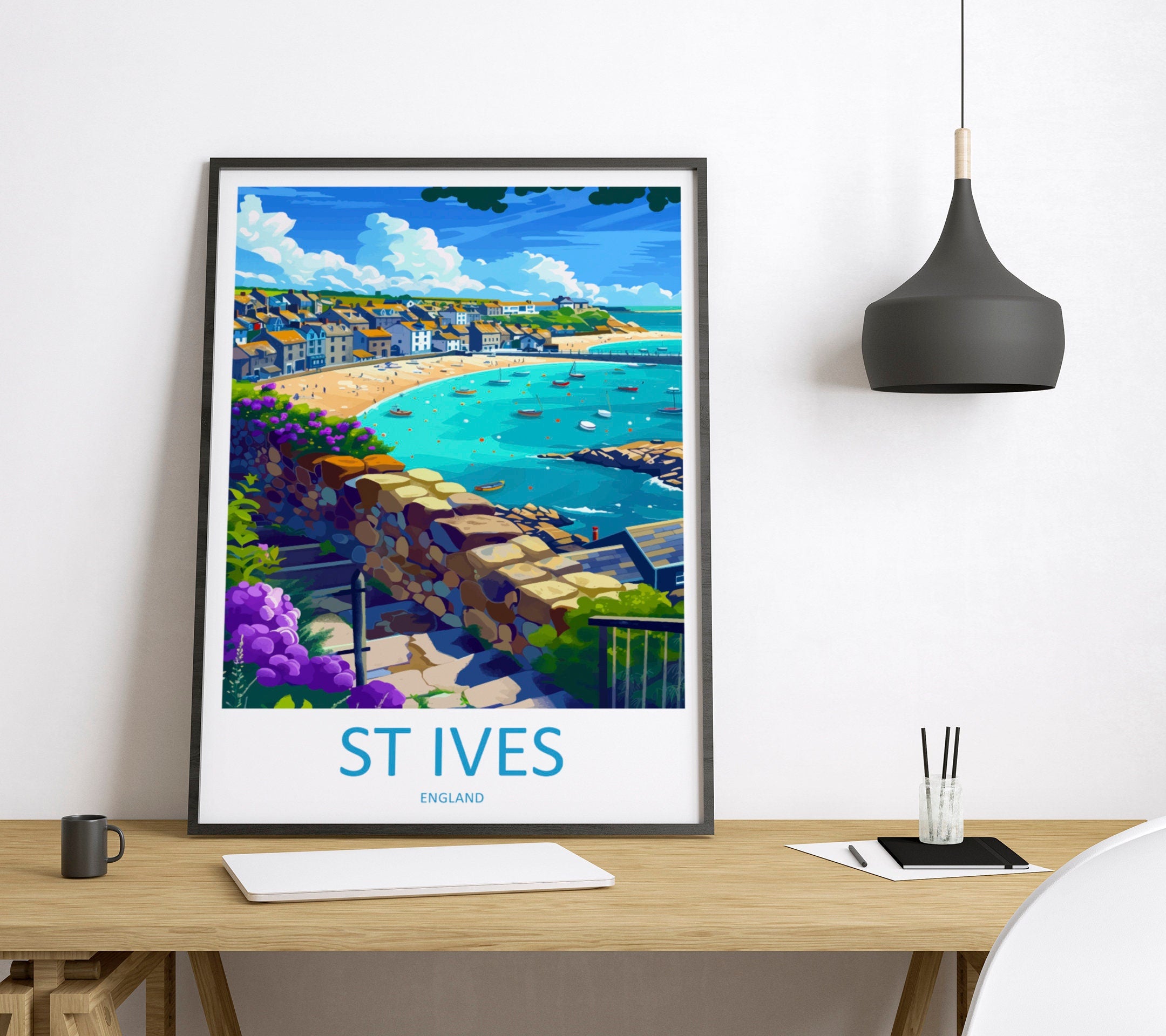 St Ives Travel Print