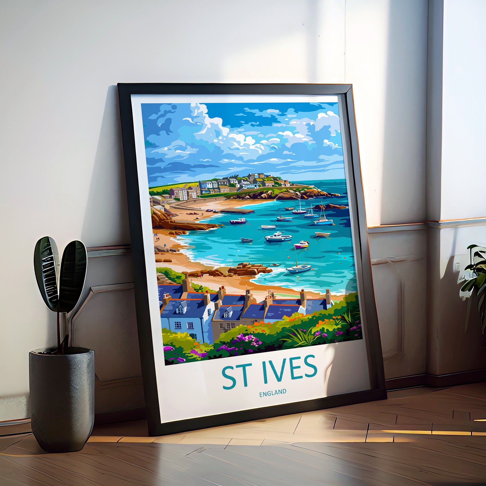 St Ives Travel Print