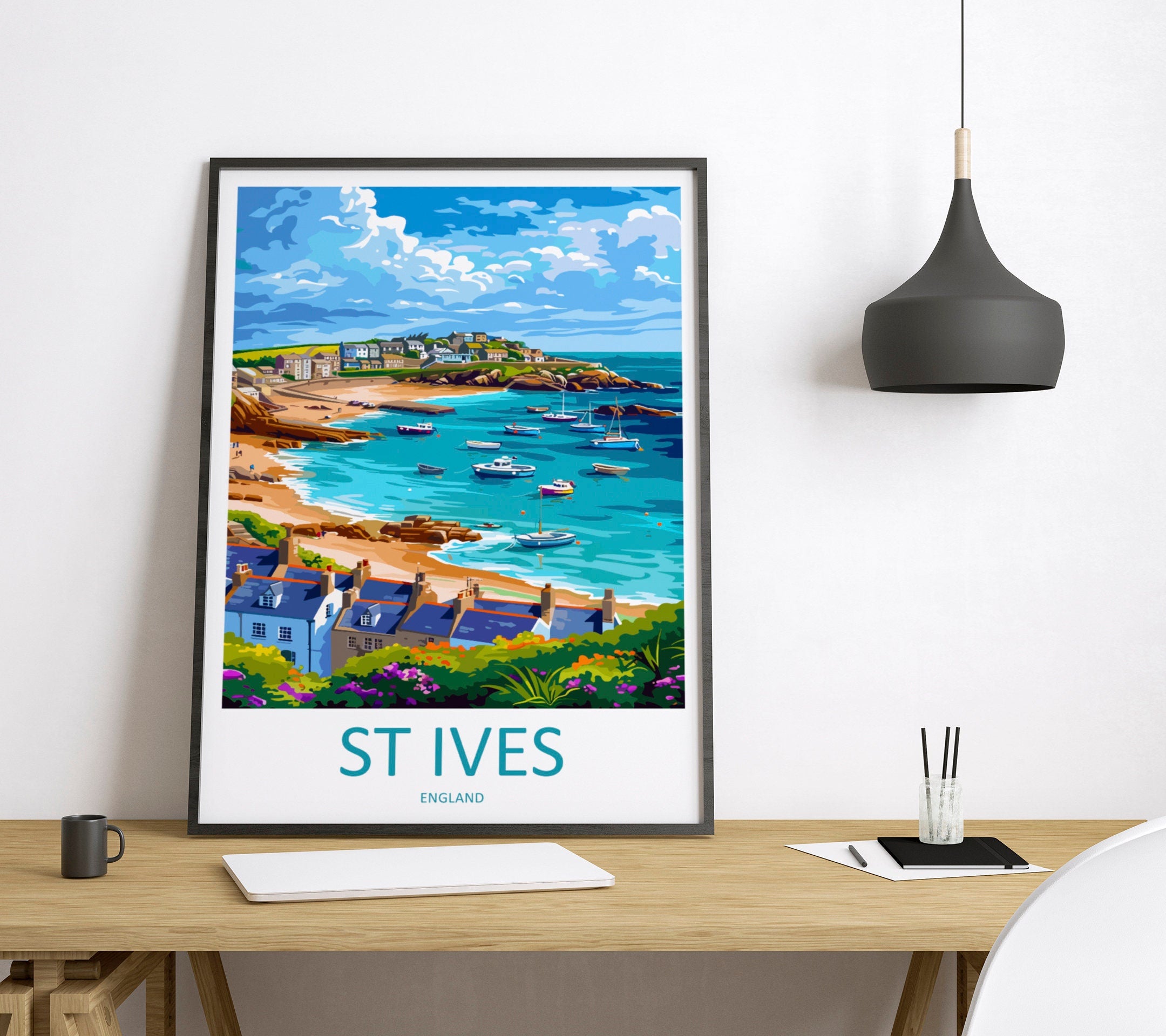 St Ives Travel Print