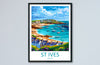 St Ives Travel Print