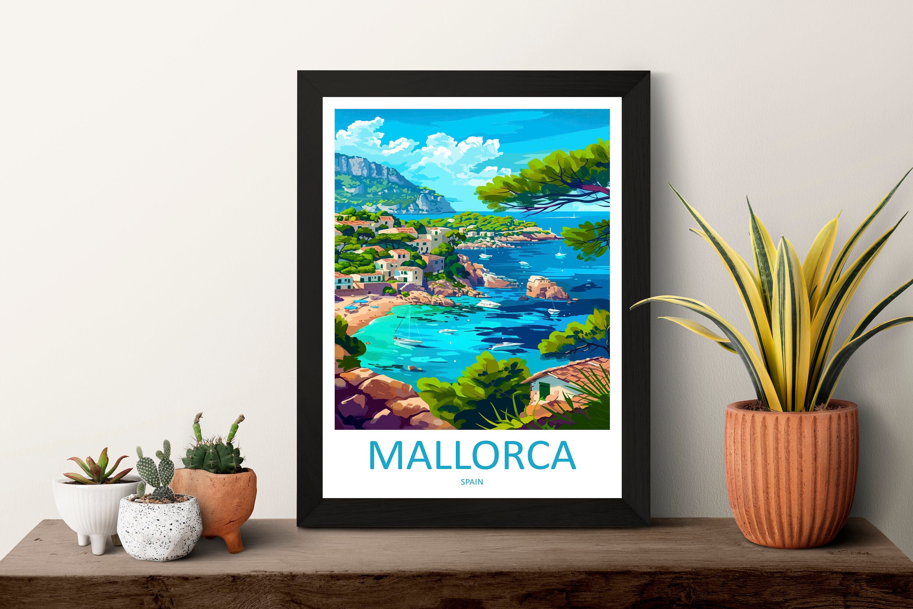 Mallorca Travel Print