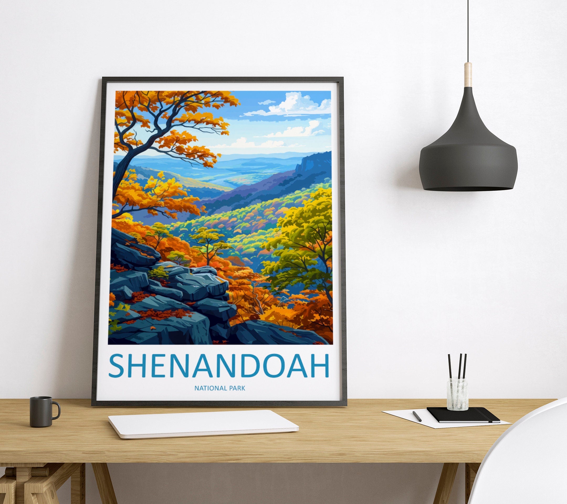 Shenandoah National Park Travel Print