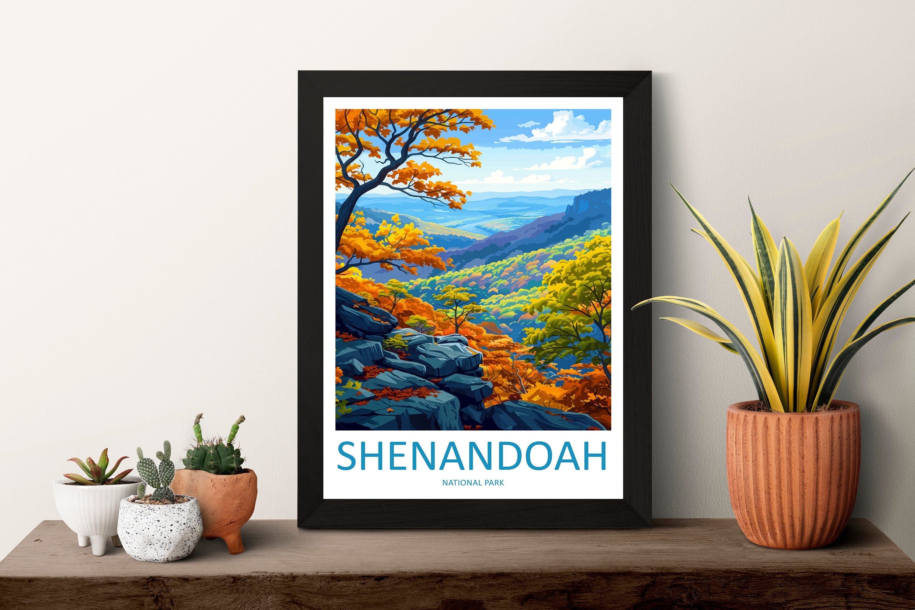 Shenandoah National Park Travel Print