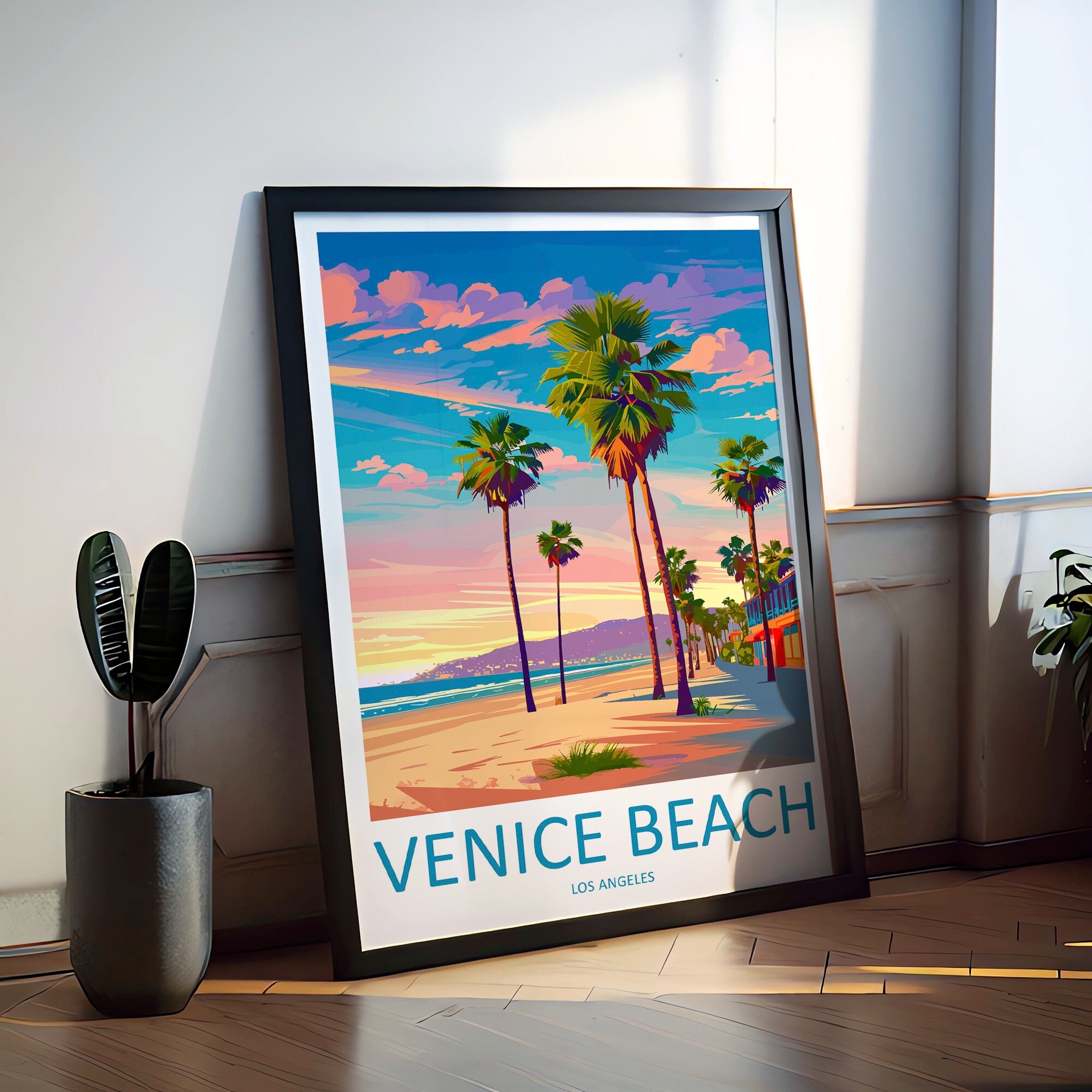 Venice Beach Travel Print