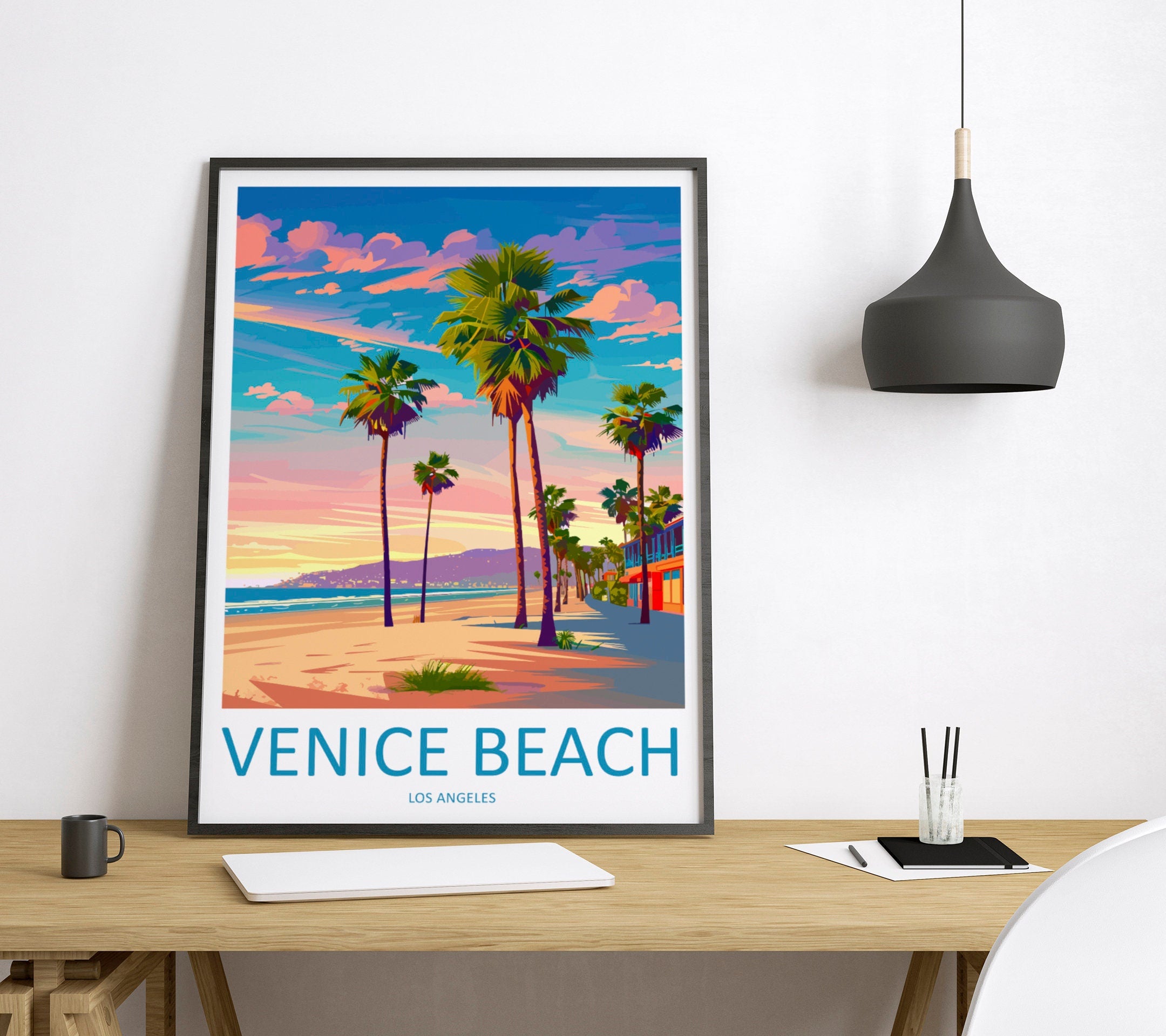 Venice Beach Travel Print