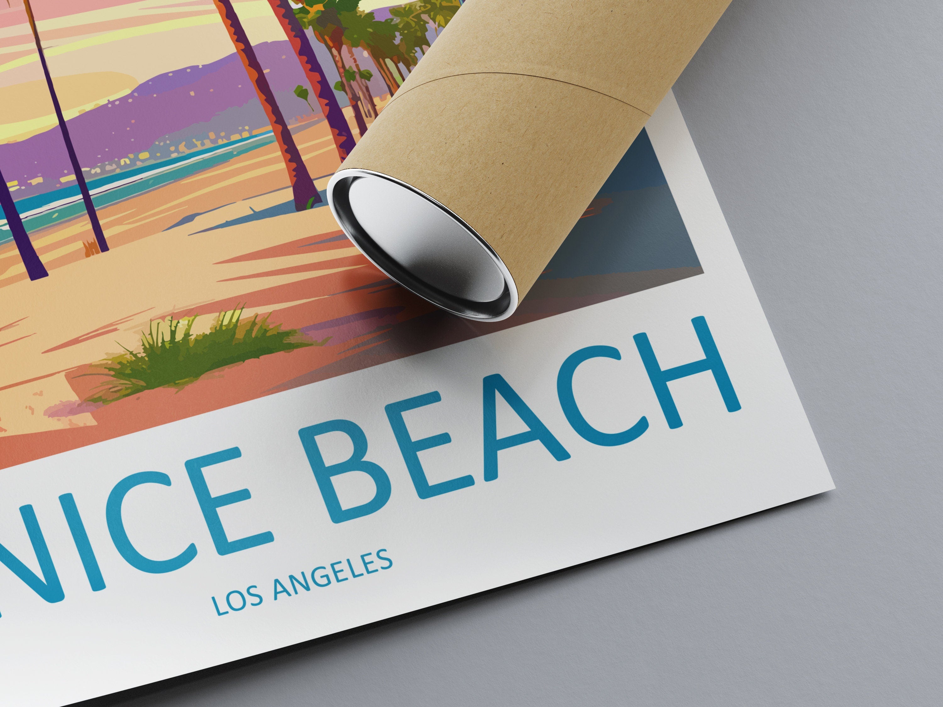 Venice Beach Travel Print