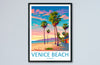 Venice Beach Travel Print