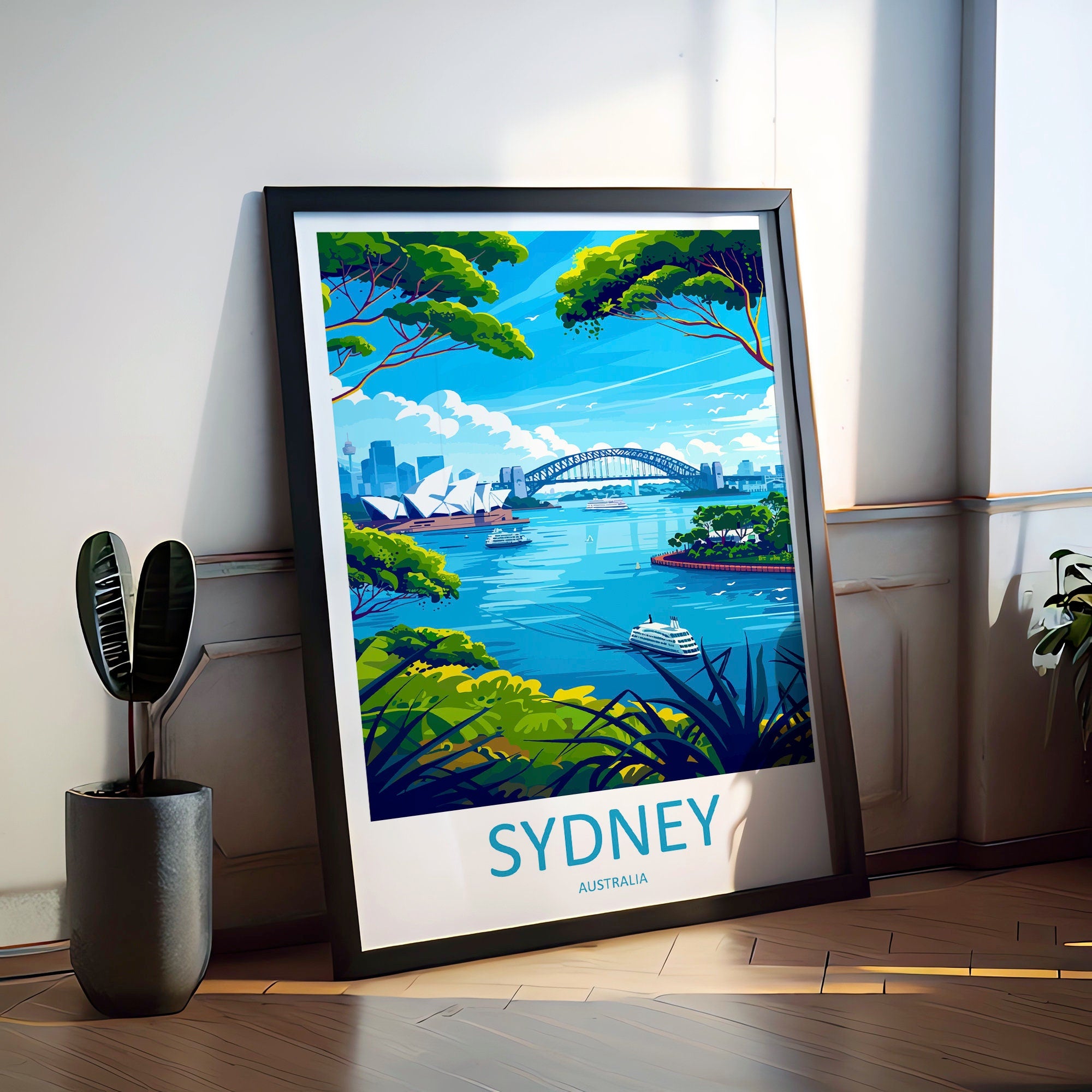 Sydney Opera House Travel Print