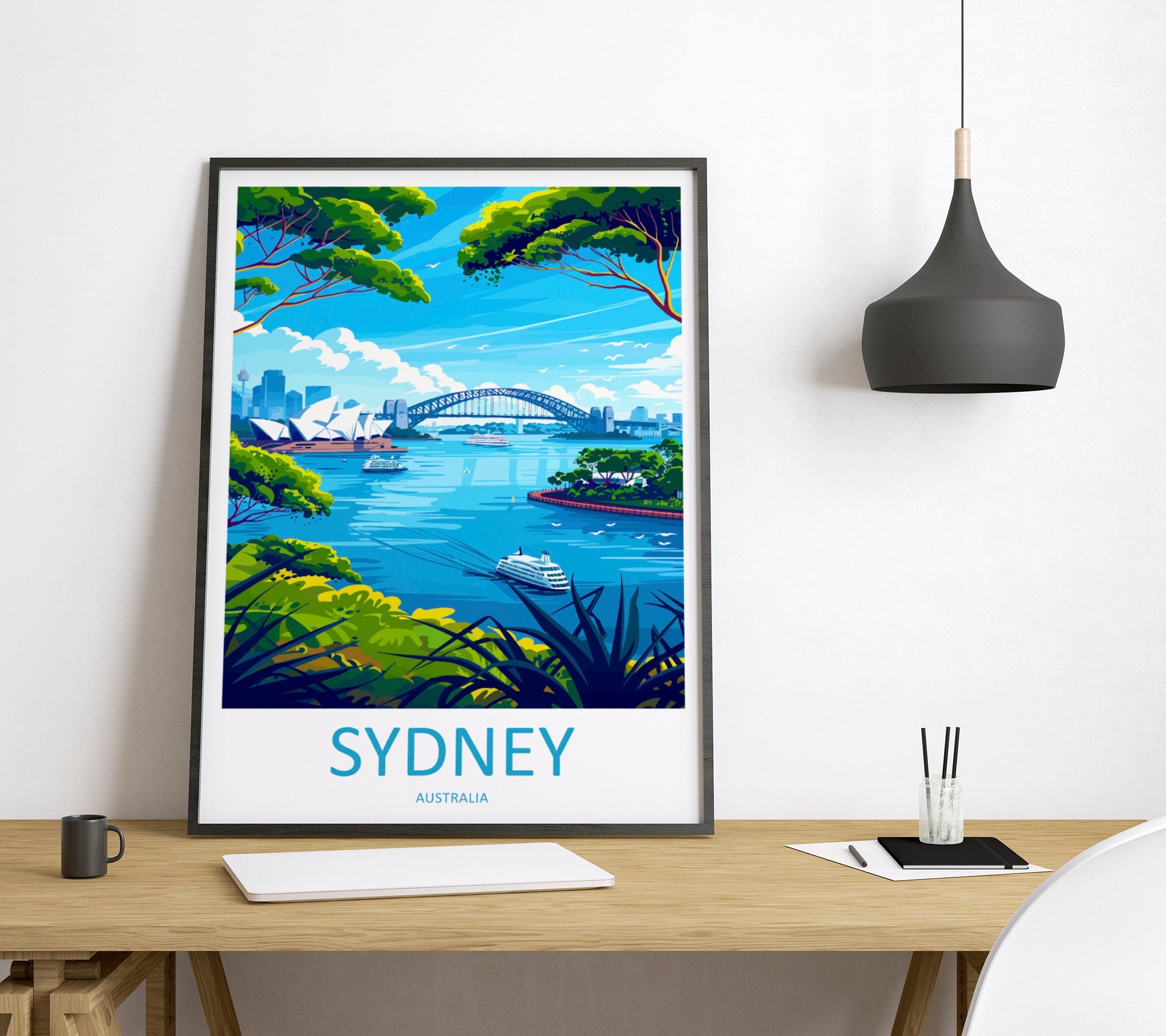 Sydney Opera House Travel Print