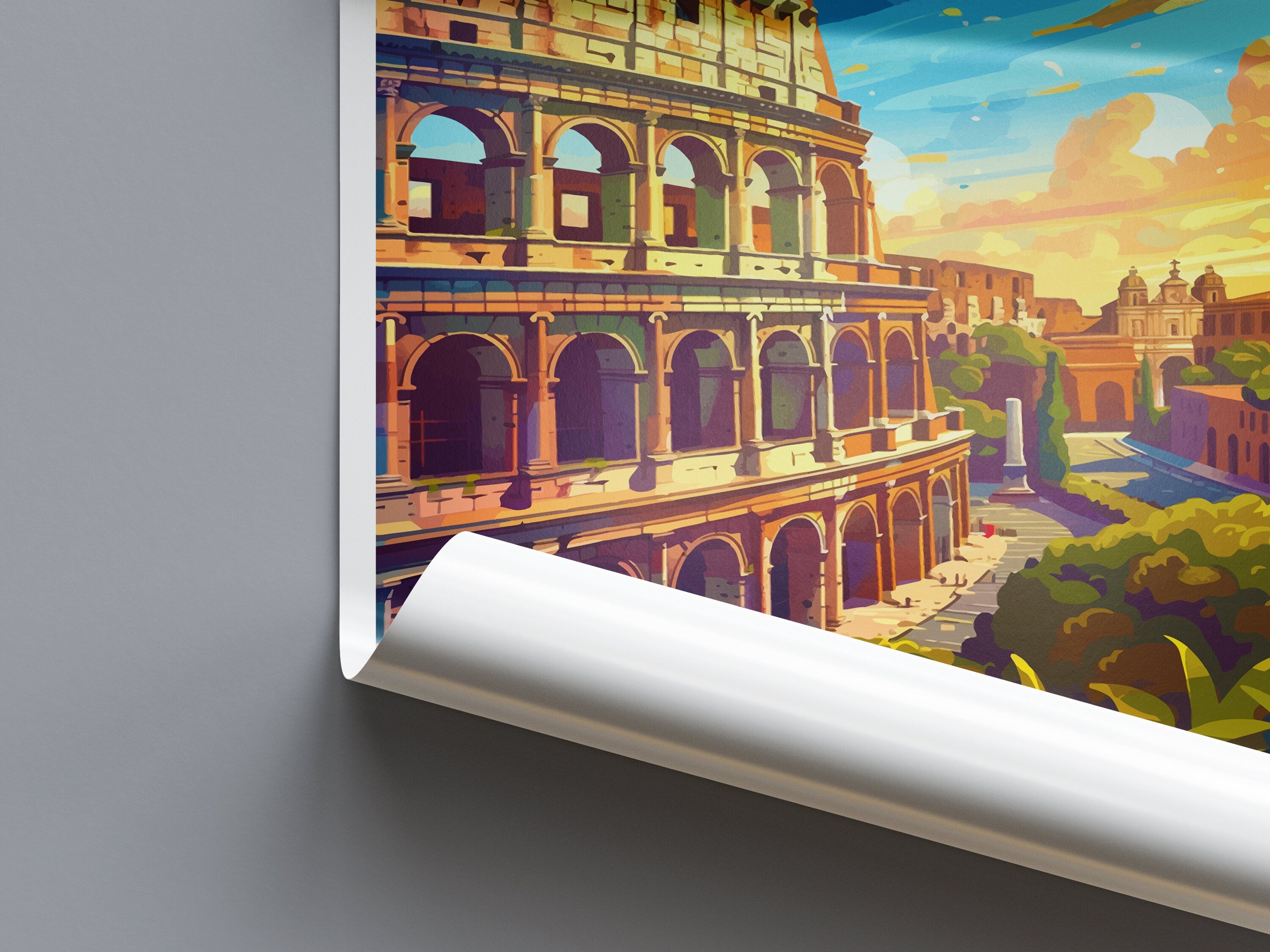 Rome Travel Print