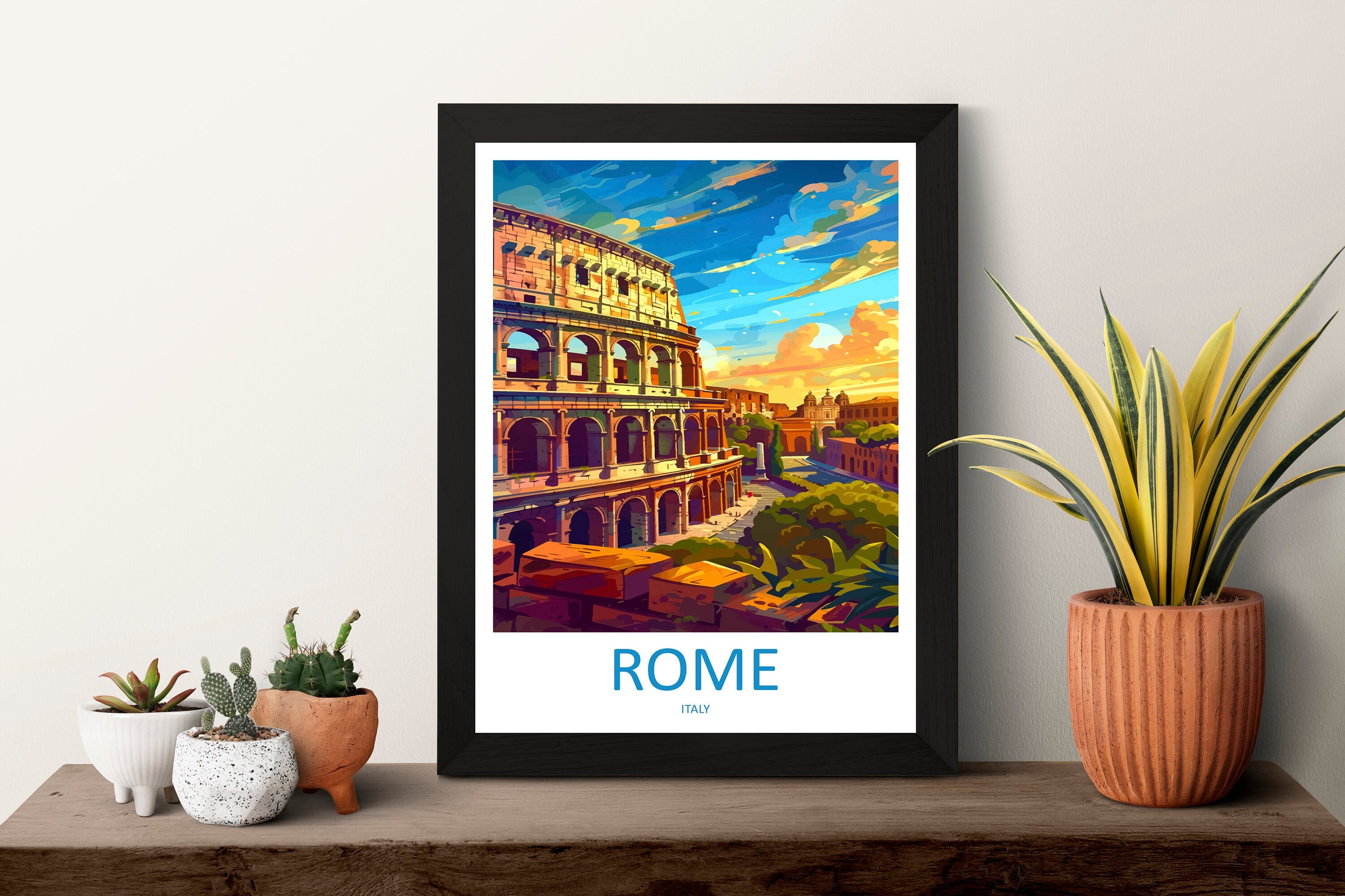 Rome Travel Print