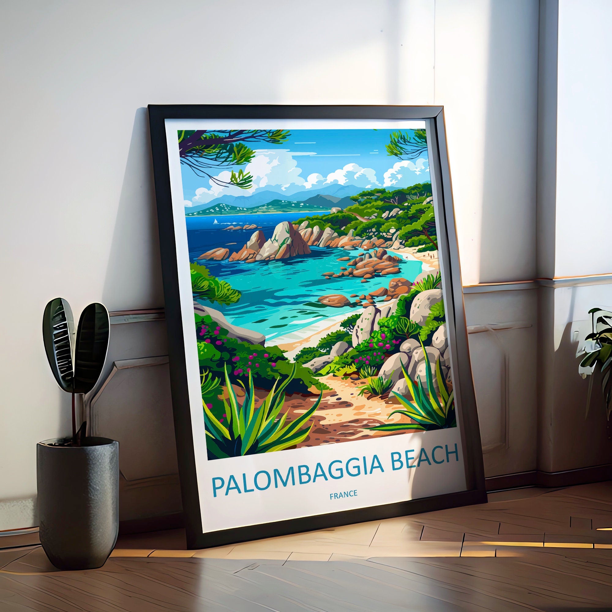 Palombaggia Travel Print