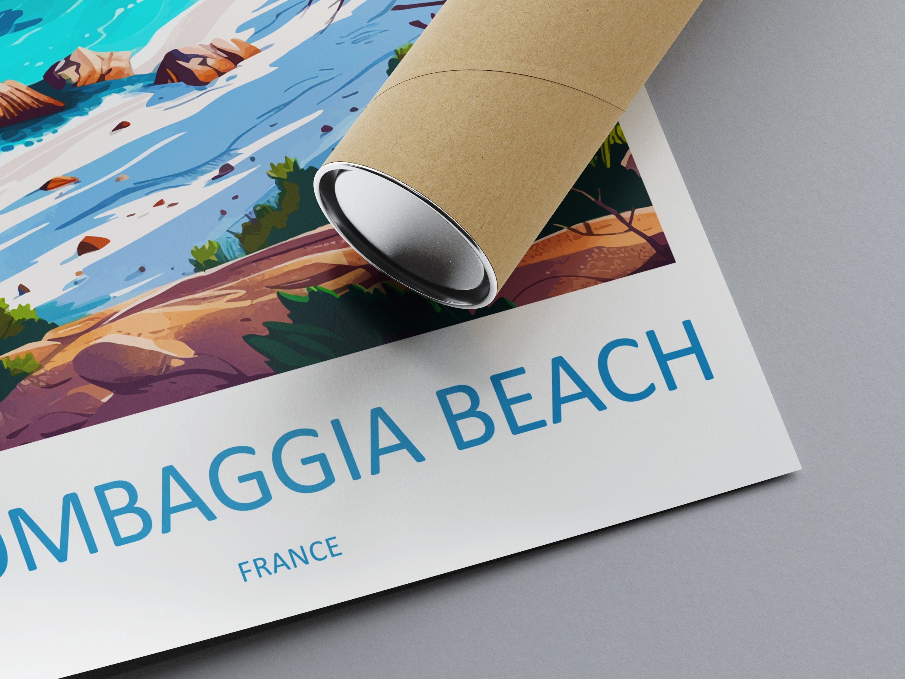 Palombaggia Travel Print