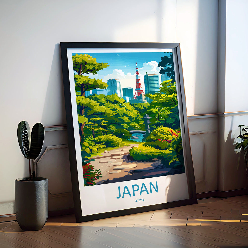 Japan Travel Print Wall Art Japan Wall Hanging Home Décor Japan Gift Art Lovers Tokyo Art Lover Gift Tokyo Travel Gift