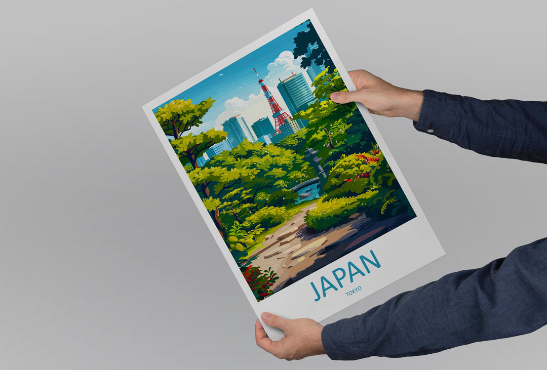 Japan Travel Print Wall Art Japan Wall Hanging Home Décor Japan Gift Art Lovers Tokyo Art Lover Gift Tokyo Travel Gift