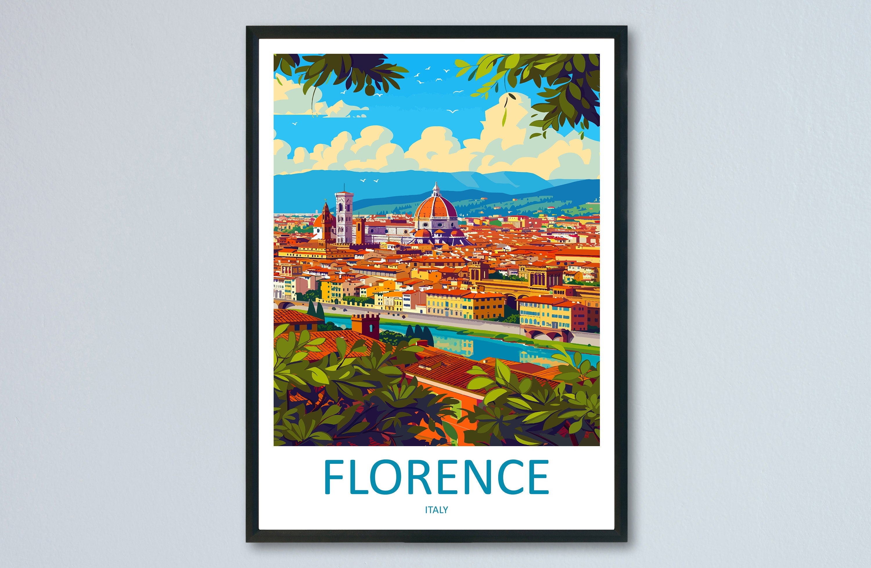 Florence Travel Print