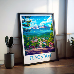 Flagstaff Travel Print