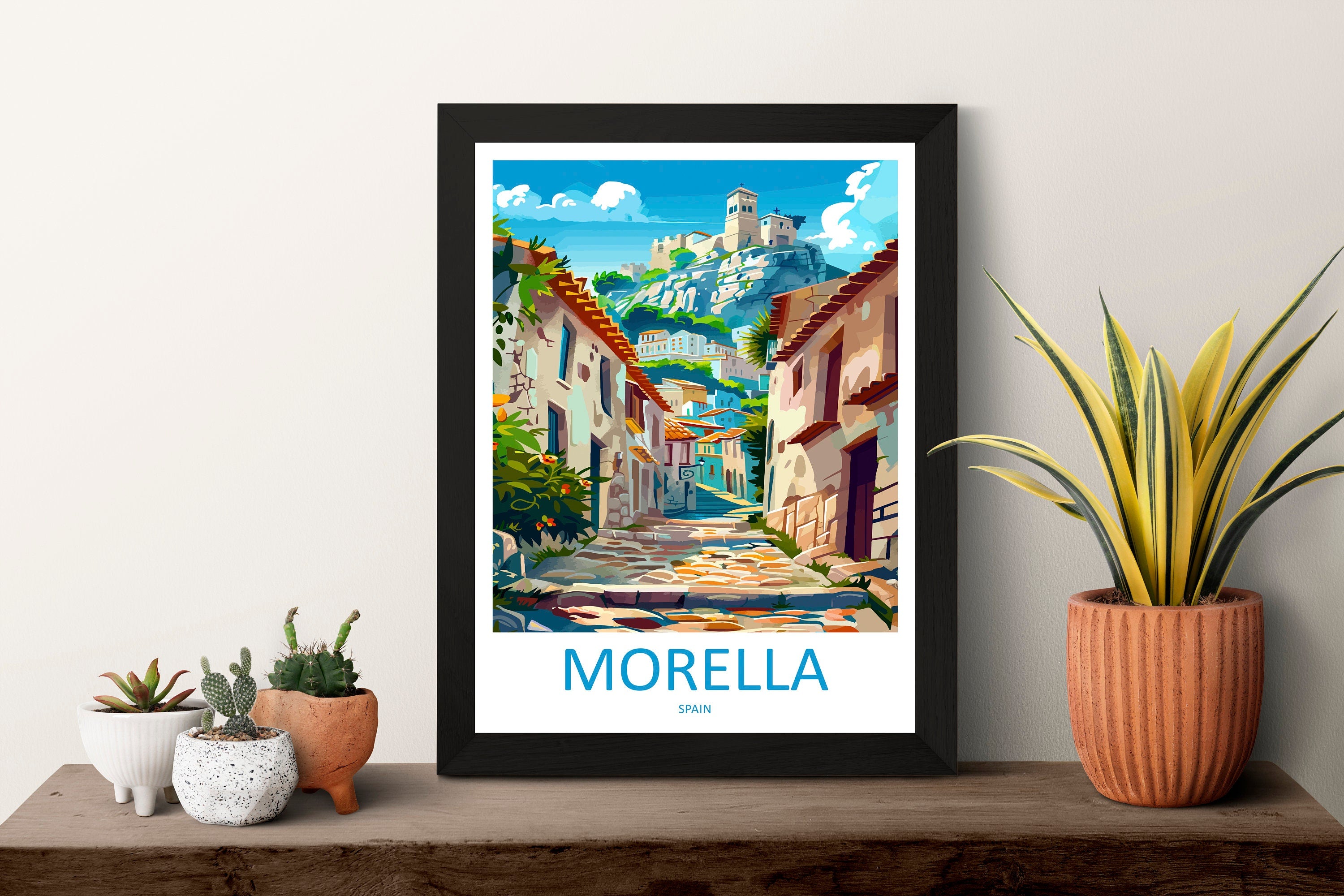 Morella Travel Print