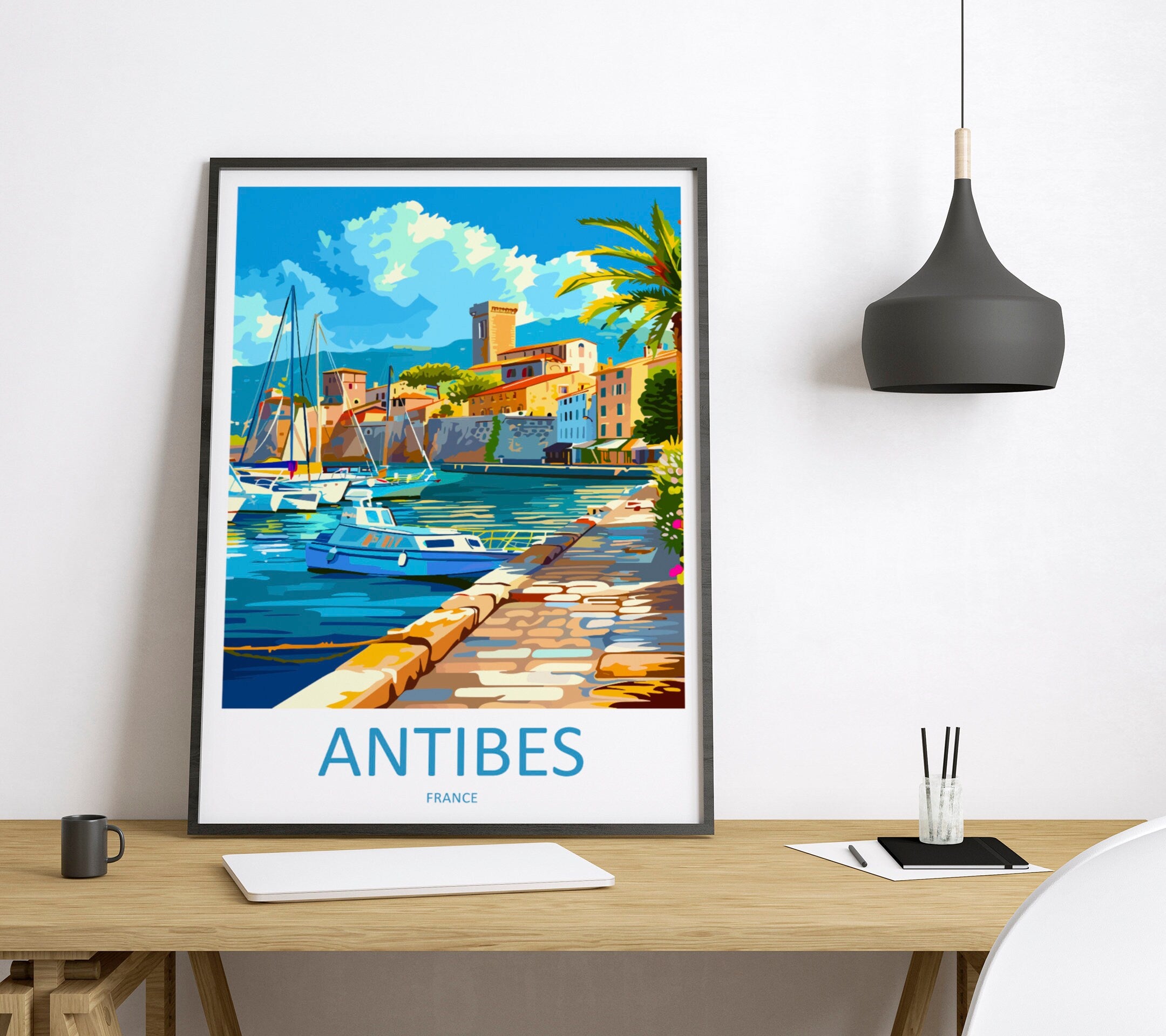 Antibes Travel Print