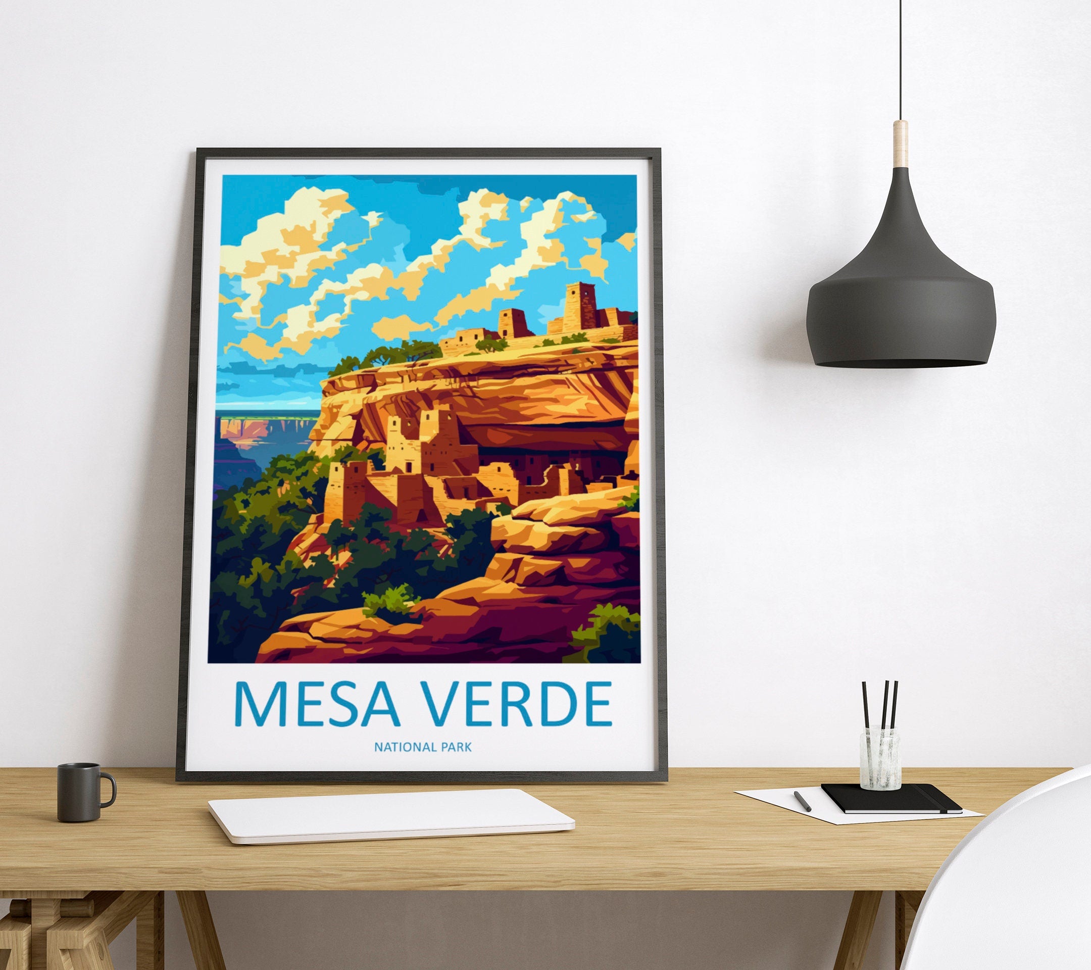 Mesa Verde National Park Travel Print