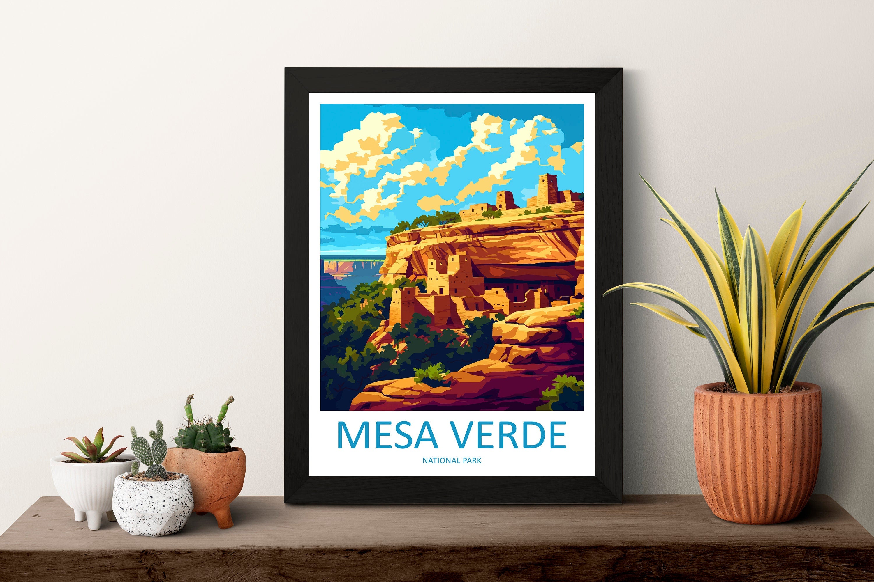 Mesa Verde National Park Travel Print