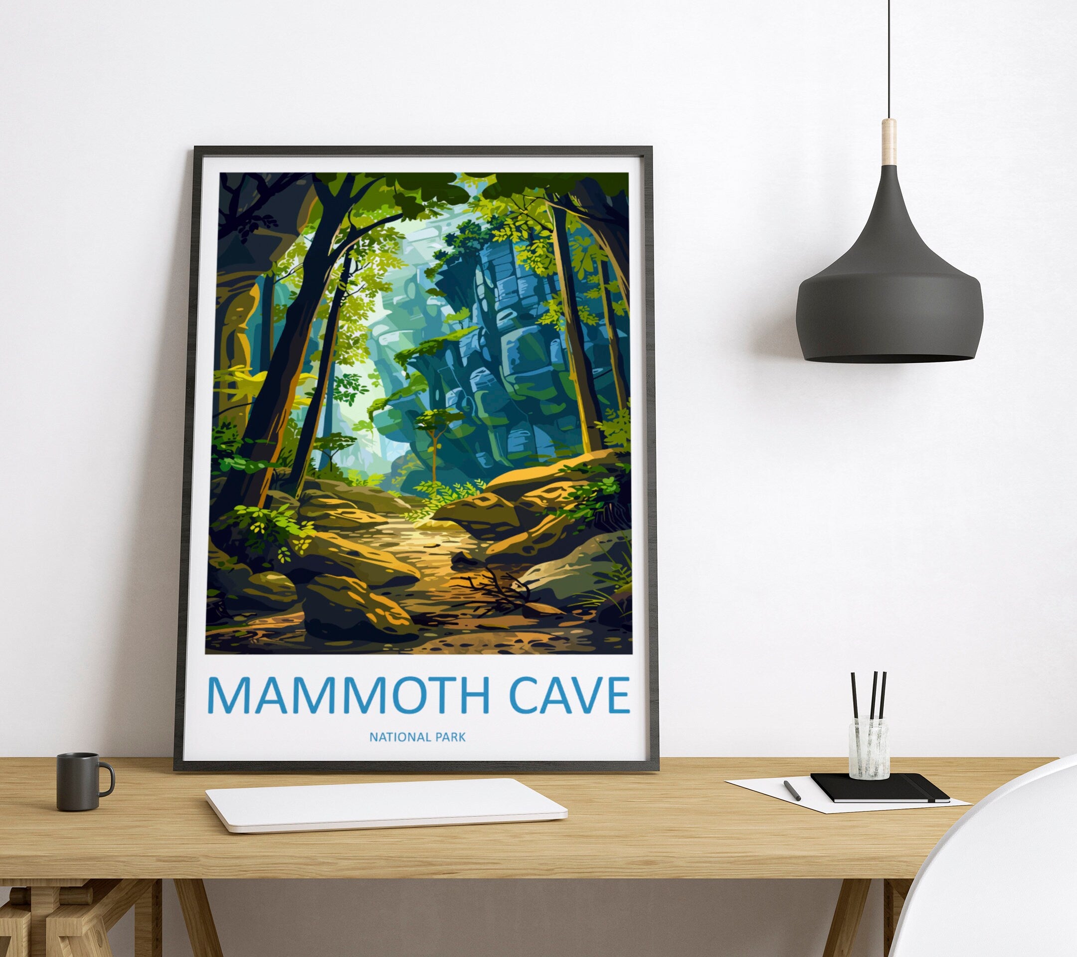 Mammoth Cave National Park Travel Print