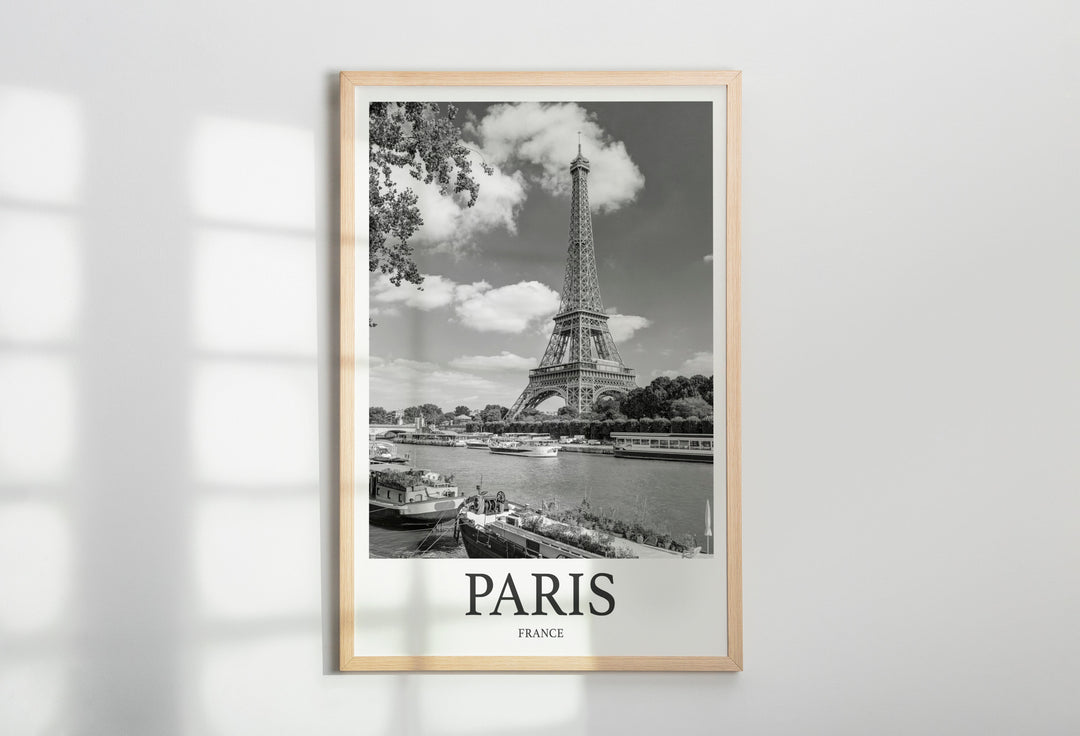 Paris Photo Print of Eiffel Tower Travel Photo Hanging Decor Photo Travel Art Gift For Travel Artwork Wall Art Framed Photo Travel Print