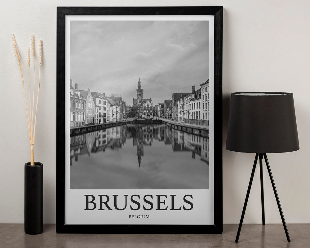 Brussels Photo Print of Brussels Travel Photo Belgium Art Decor Photo Travel Art Gift For Travel Artwork Wall Art Framed Photo Travel Print