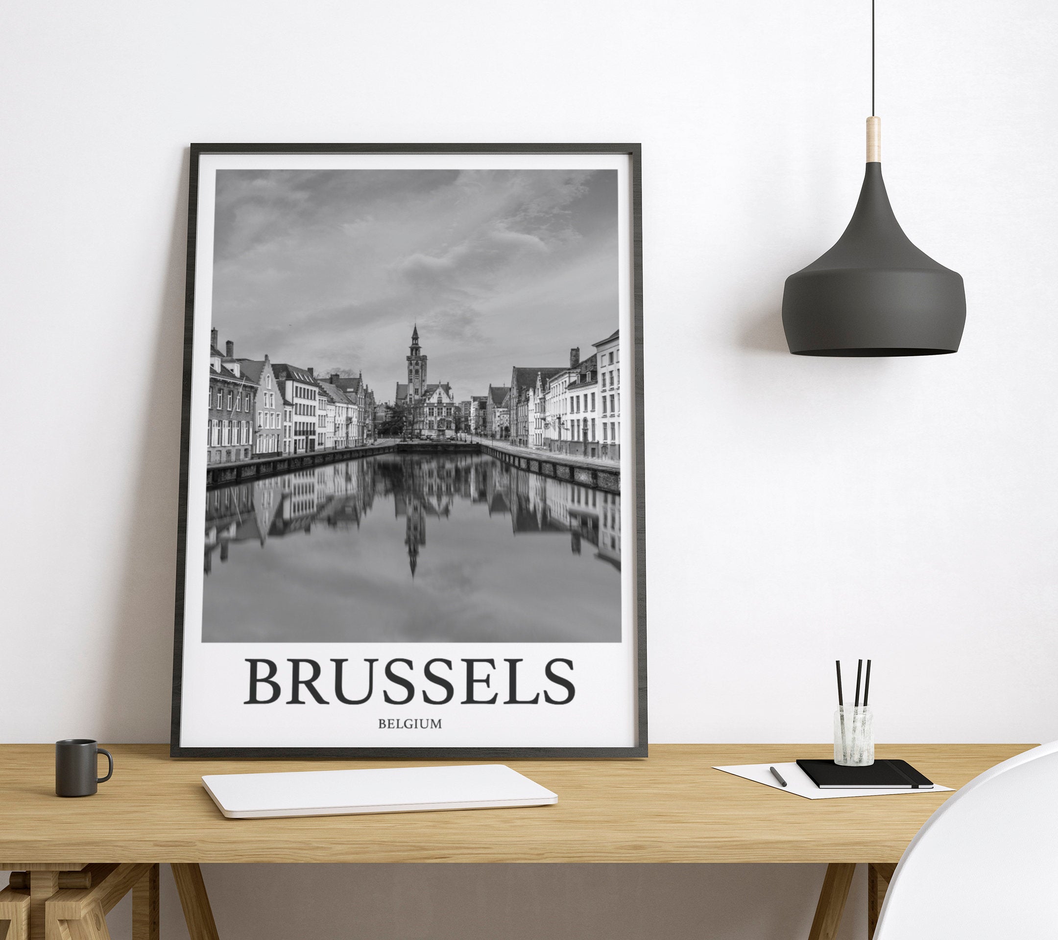 Brussels Photo Print of Brussels Travel Photo Belgium Art Decor Photo Travel Art Gift For Travel Artwork