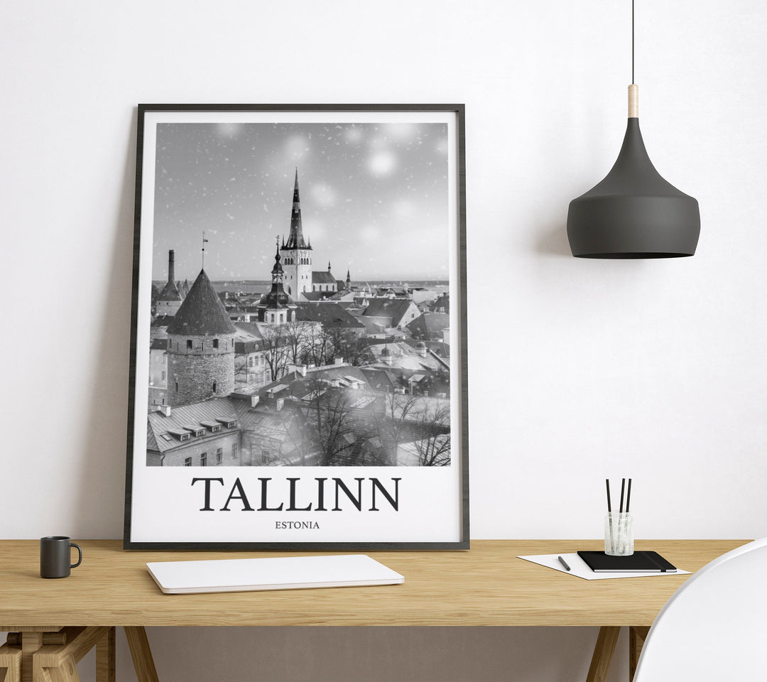 Tallinn Photo Print of Tallinn Travel Photo Estonia Art Decor Photo Travel Art Gift For Travel Artwork Wall Art Framed Photo Print