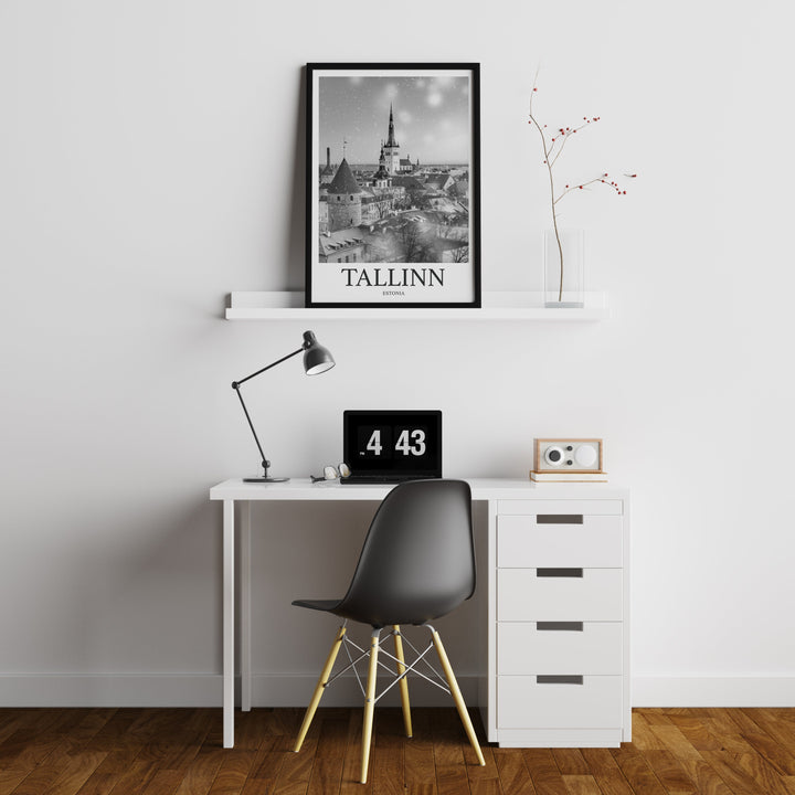 Tallinn Photo Print of Tallinn Travel Photo Estonia Art Decor Photo Travel Art Gift For Travel Artwork Wall Art Framed Photo Print