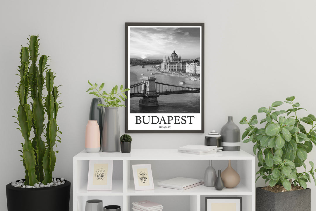 Budapest Photo Print of Budapest Hungary Travel Photo Hanging Decor Photo Travel Art Gift For Travel Artwork Wall Art Framed Photo Print