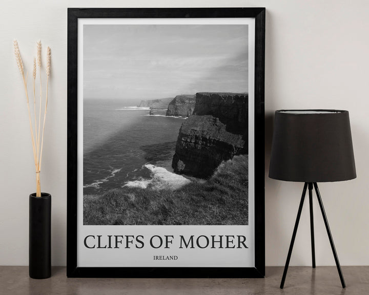 Cliffs Of Moher Photo Print of Cliffs Of Moher Ireland Travel Photo Hanging Decor Photo Travel Art Gift For Travel Artwork Wall Art Framed