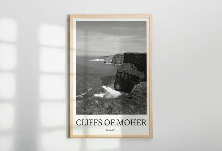 Cliffs Of Moher Photo Print of Cliffs Of Moher Ireland Travel Photo Hanging Decor Photo Travel Art Gift For Travel Artwork Wall Art Framed