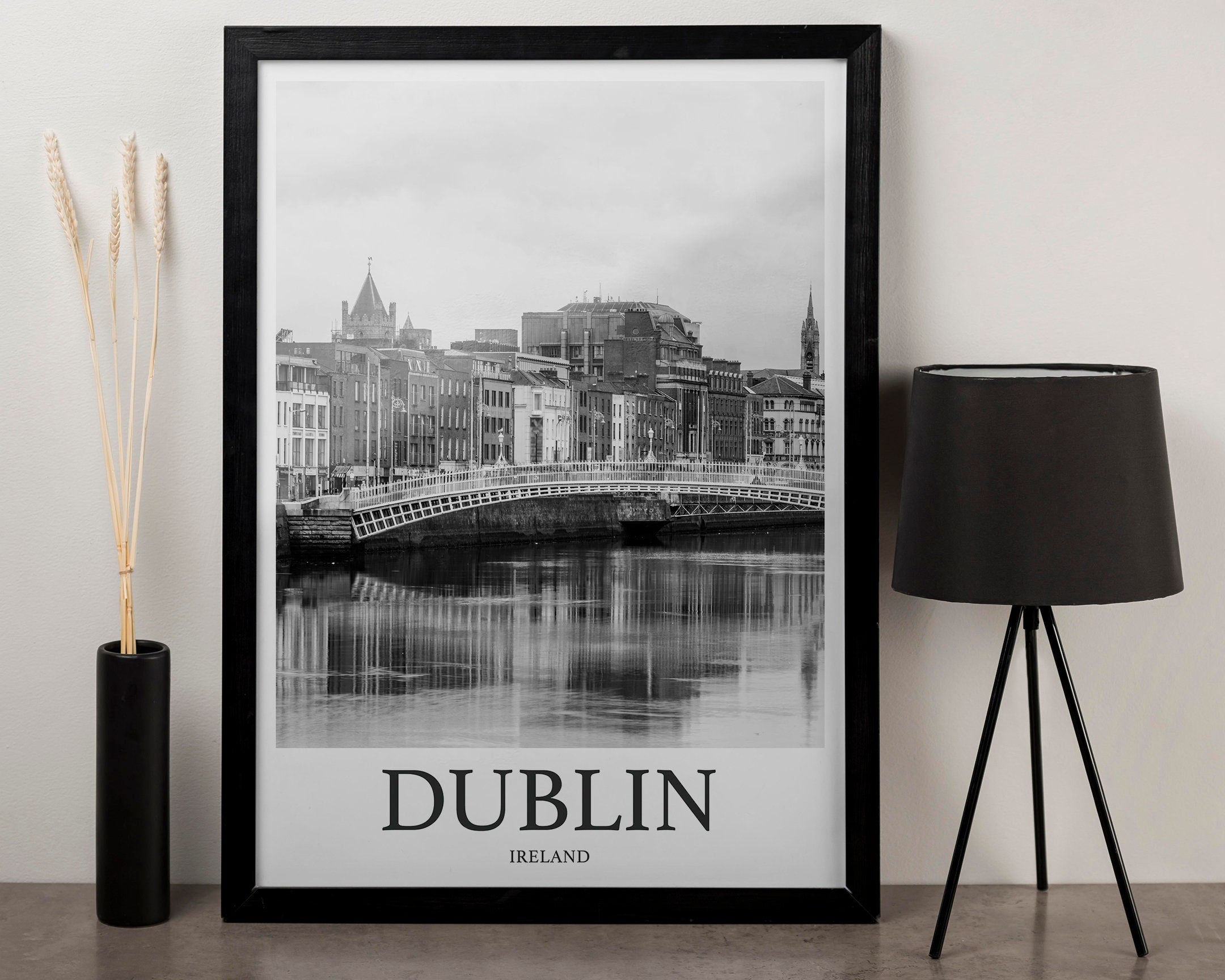 Dublin Photo Print of Dublin Ireland Travel Photo Hanging Decor Photo Travel Art Gift For Travel Artwork