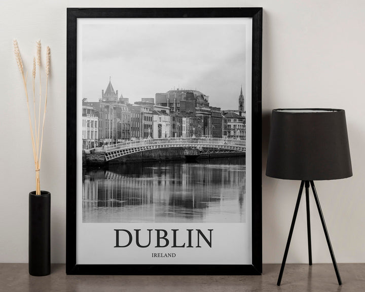 Dublin Photo Print of Dublin Ireland Travel Photo Hanging Decor Photo Travel Art Gift For Travel Artwork Wall Art Framed Photo Travel