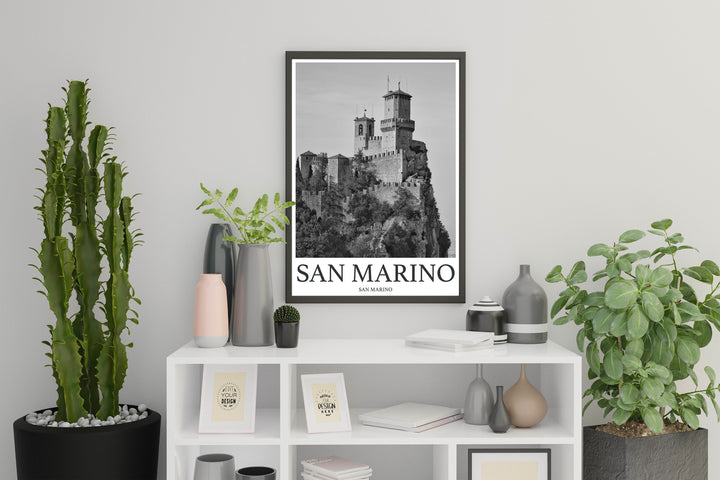 San Marino Photo Print of San Marino Travel Photo Hanging Decor Photo Travel Art Gift For Travel Artwork Wall Art Framed Photo Travel