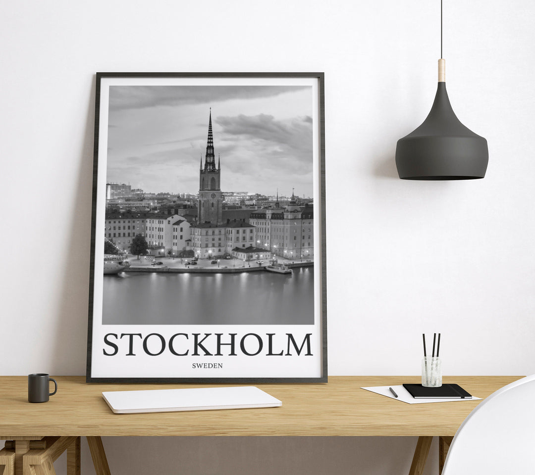 Stockholm Photo Print of Stockholm Sweden Travel Photo Hanging Decor Photo Travel Art Gift For Travel Artwork Wall Art Framed Photo Travel